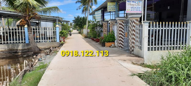 bán đất chợ nhà phấn, ấp Phấn Thạnh, xã Thạnh Phú, huyện Cái Nước