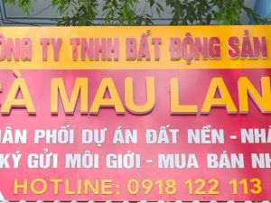 Bất động sản CÀ MAU LAND chuyên mua bán môi giới ký gửi tại Cà Mau, Cái Nước, Năm Căn, U Minh, Đầm Dơi, Phú Tân, Ngọc Hiển