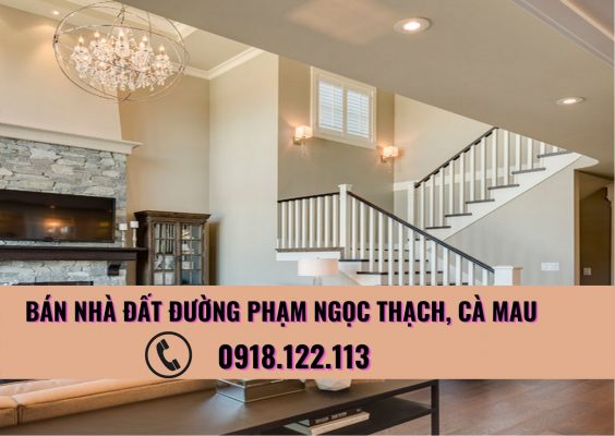 Bán đất đường Phạm Ngọc Thạch Cà Mau, phường 5