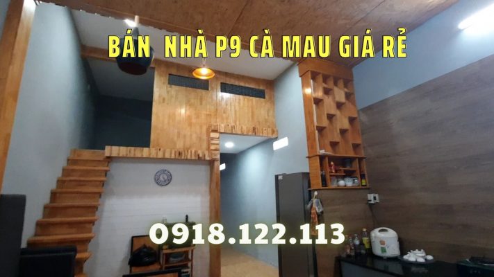 bán nhà p9 cà mau giá rẻ