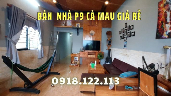 bán nhà hẻm đường Tạ Uyên phường 9 tp Cà Mau
