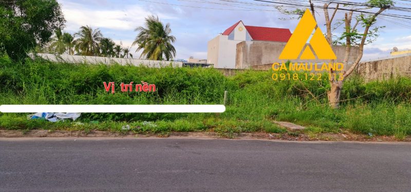 bán đất khu đô thị mới Tài Lộc ngay công viên và kênh rạch rập cà mau xã lý văn lâm