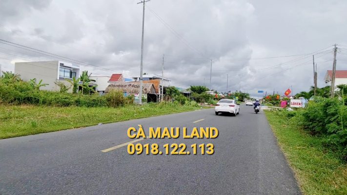 Bán đất hai mặt tiền Quốc lộ 1A xã Phú Hưng, huyện Cái Nước, Cà Mau  Bán đất mặt tiền QL1A qua chợ Cái Rắn ( chợ xã Phú Hưng )