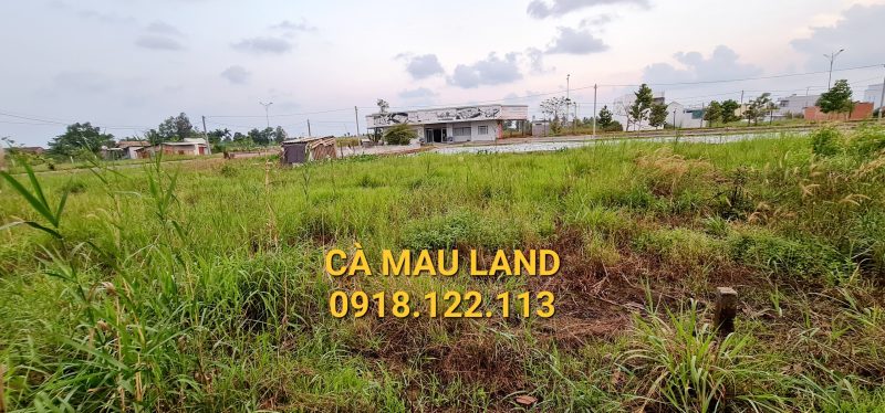 Bán đất KĐT Sao Mai Nhựt Hồng Cà Mau đường số 18 đối diện trường học sau đường số 17 trụ sở công ty