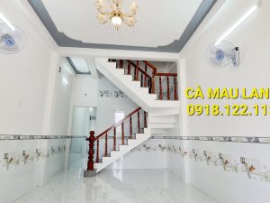 Bán nhà tái định cư P4 Cà Mau đường số 4 • Nhà mới cất cách CHỢ MỚI PHƯỜNG 4, công an phường 4, trường văn lang