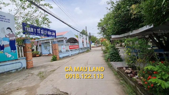Bán đất thổ cư gần UBND Lý Văn Lâm Cà Mau giá rẻ 260 triệu