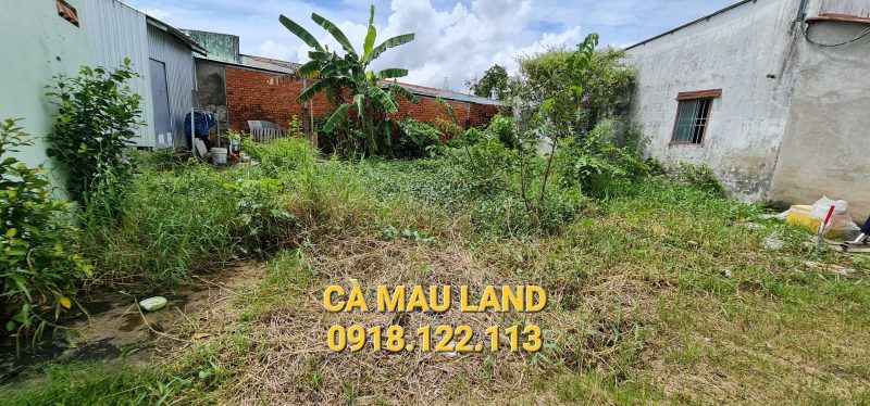 Bán đất thổ cư gần UBND Lý Văn Lâm Cà Mau giá rẻ 260 triệu sổ hồng