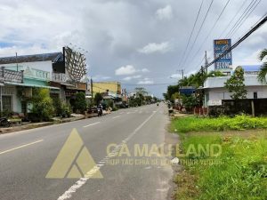 BÁN ĐẤT QUỐC LỘ 1A XÃ ĐỊNH BÌNH, TP CÀ MAU GIÁ CỰC RẺ, ấp cây trâm đầu tuyến tránh ql1