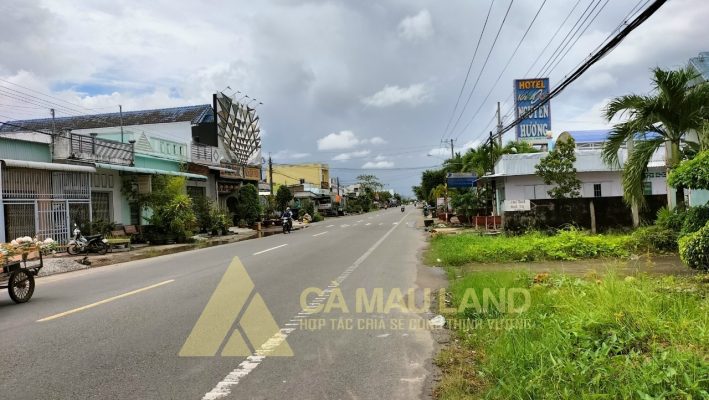 BÁN ĐẤT QUỐC LỘ 1A XÃ ĐỊNH BÌNH, TP CÀ MAU GIÁ CỰC RẺ, ấp cây trâm đầu tuyến tránh ql1