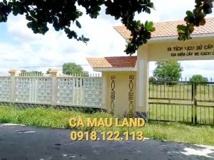 bán đất xã tân ân ngọc hiển khu di tích cây me