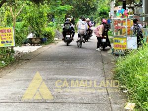 BÁN ĐẤT THỔ CƯ 100% KÊNH 26/3 TRƯỜNG LƯƠNG THẾ VINH, PHƯỜNG 8, CÀ MAU thổ cư giá rẻ