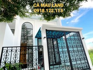 Bán nhà mới đường D7 Bạch Đằng Cà Mau nam bắc