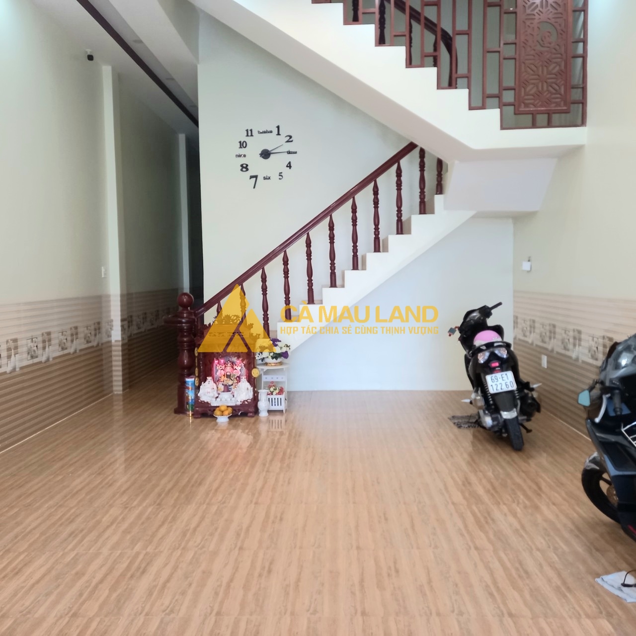 nhà 1 lầu Lưu hữu phước P8 Cà Mau