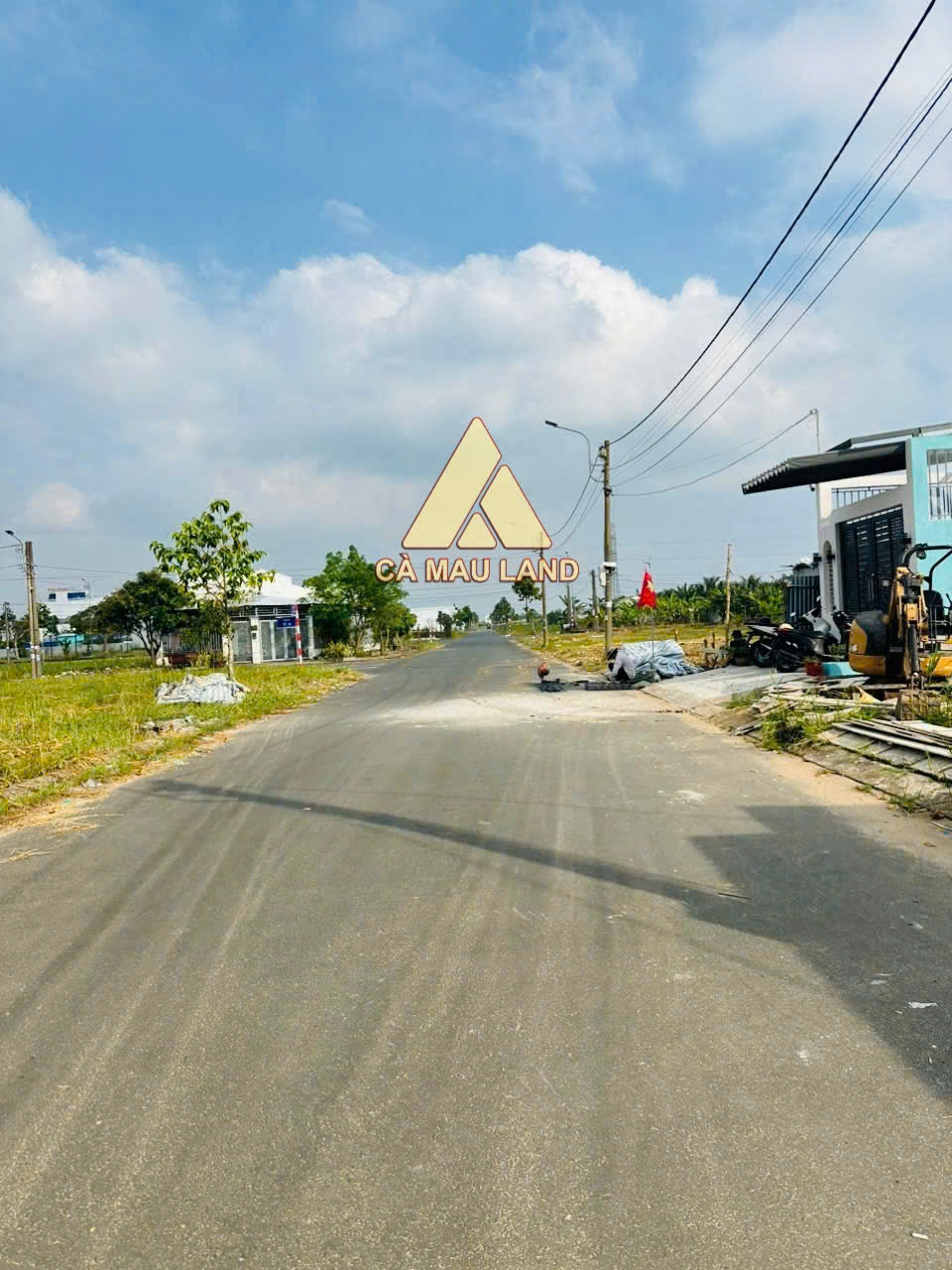 Nền đường số 4 KĐT Sao Mai Nhựt Hồng Cà Mau
